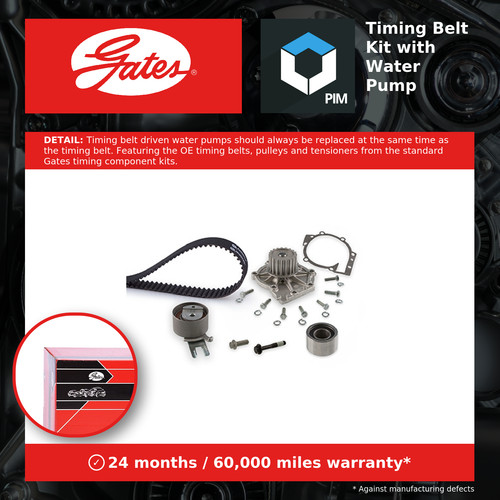 Timing belt water pump - timing,